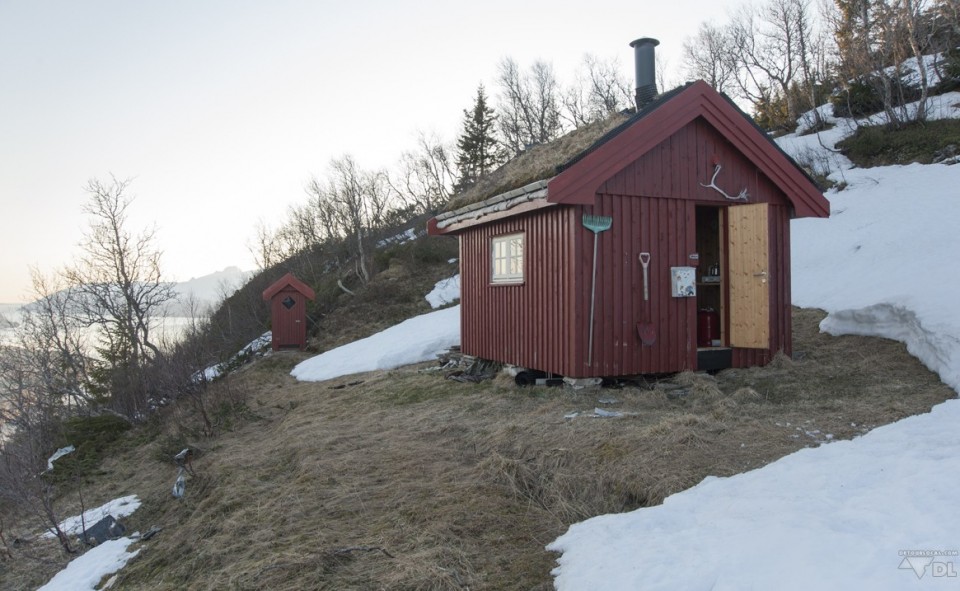 cabane rouge norvégienne