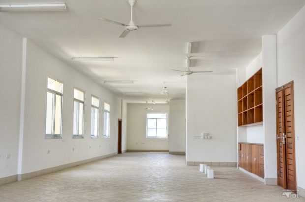 Intérieur d'un nouvel hopital à Dar es Salaam