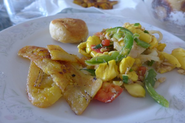 Ackee and salt fish, Jamaïque