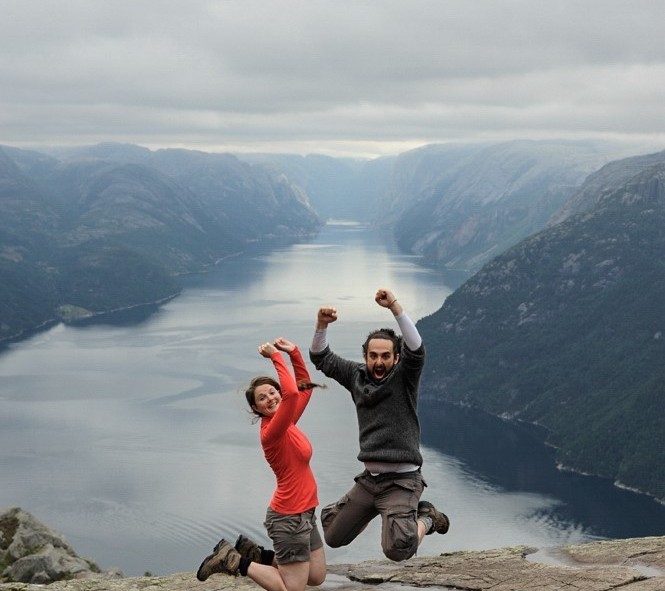 Le saut classique en Norvège