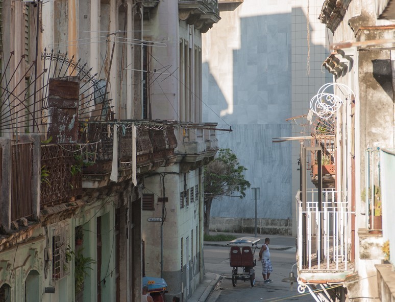 Notre quartier dans le centre-ville de la Havane