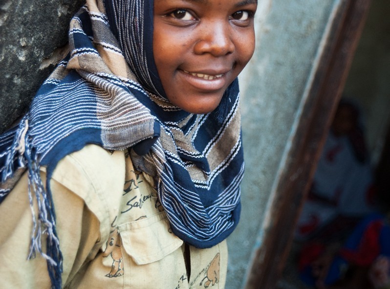 Le regard des jeunes de l'orphelinat en Tanzanie