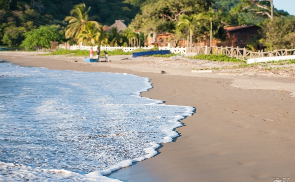 La plage de Marsella tout près de San Juan del Sur au Nicaragua