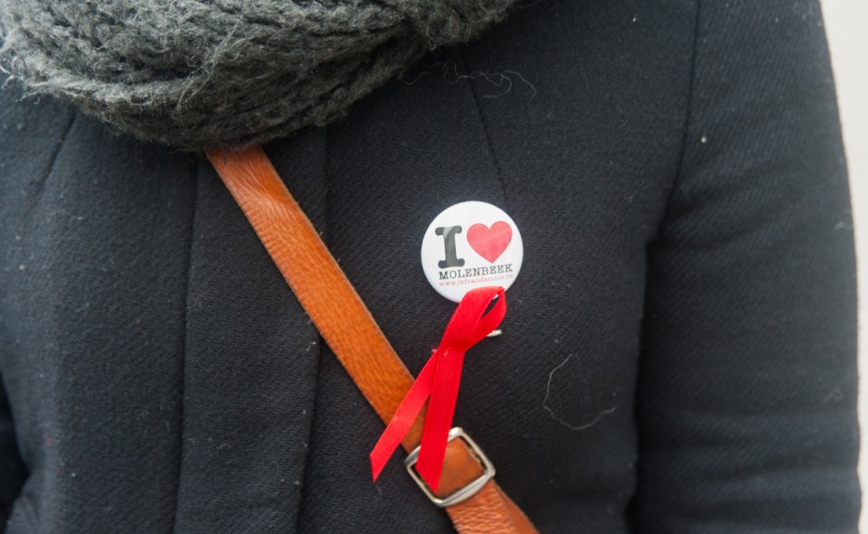 Le badge officiel de I Love Molenbeek