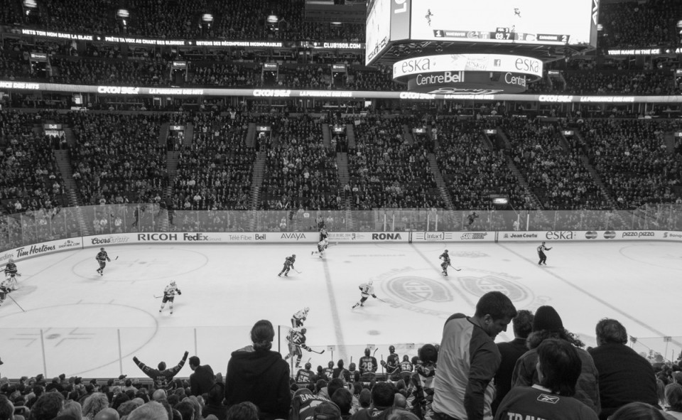 Une game de hockey comme le disent si bien les québécois