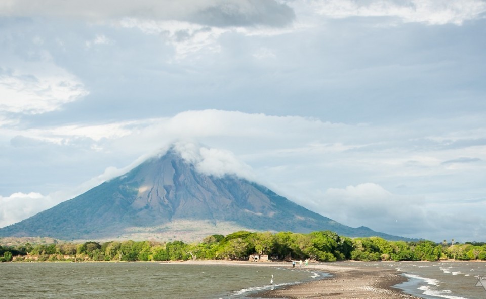 L'île d'Ometepe est reconnu pour ses deux volcans: Concepion et Maderas